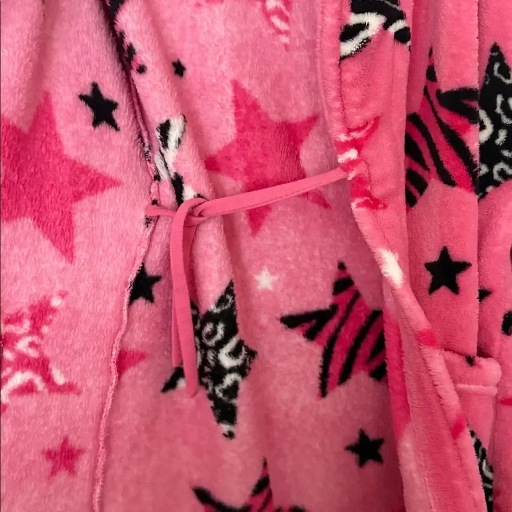 Komar Kids Pink Star Pajama Robe